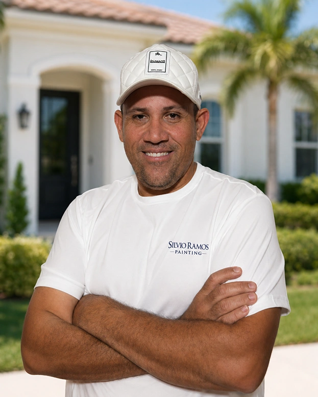 Silvio Ramos, owner of Silvio Ramos Painting, a licensed painting contractor in Palm Coast, Florida